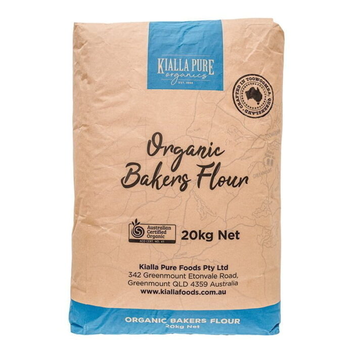 Kialla Organic Bakers Flour 20kg