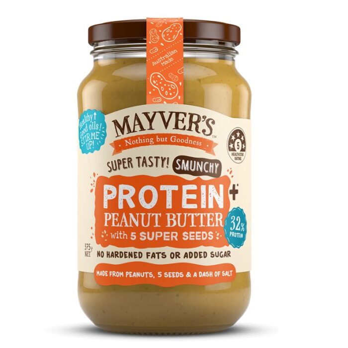 Mayver's Protein+ with Super Seeds Peanut Butter