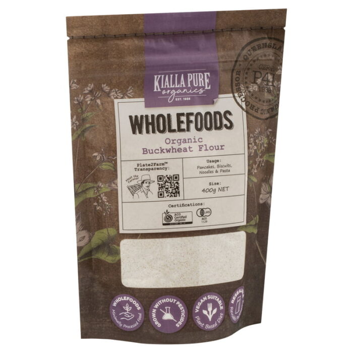 organic buckwheat flour 400g
