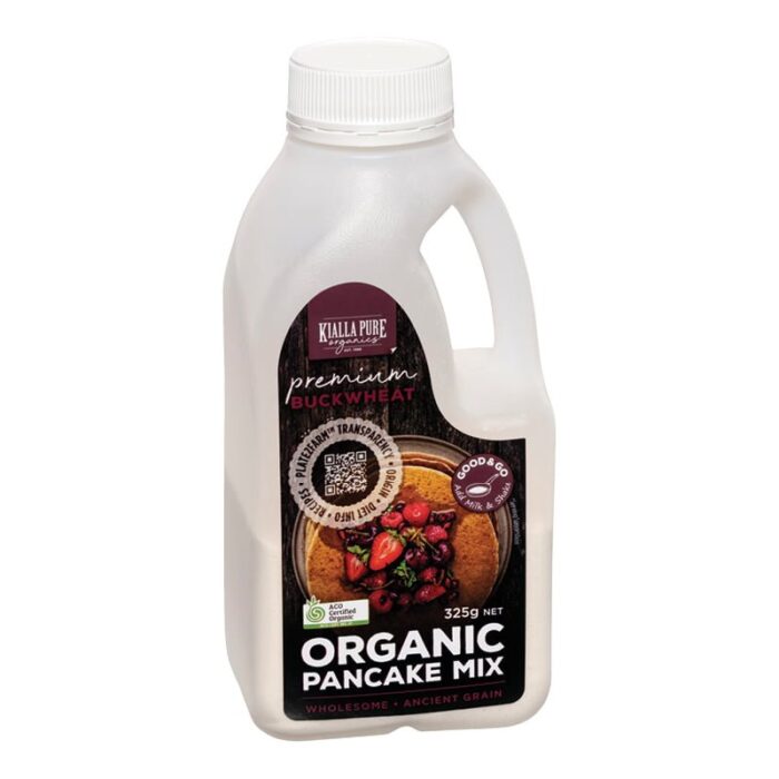 organic pancake mix buckwheat 325g