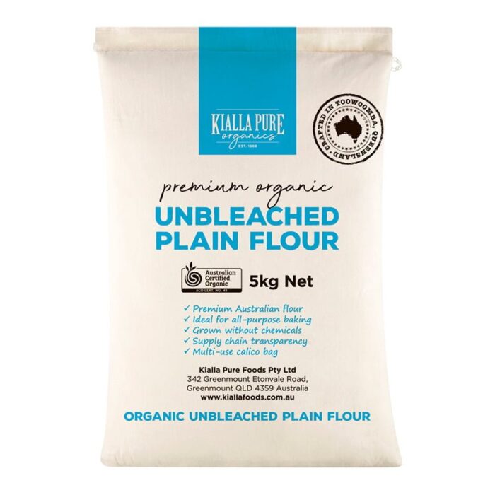 organic unbleached plain flour 5kg organic unbleached plain flour 5kg