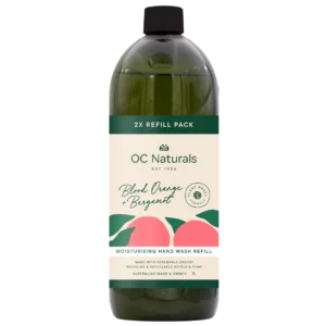 OC Naturals Moisturising Blood Orange & Bergamot Hand Wash Refill